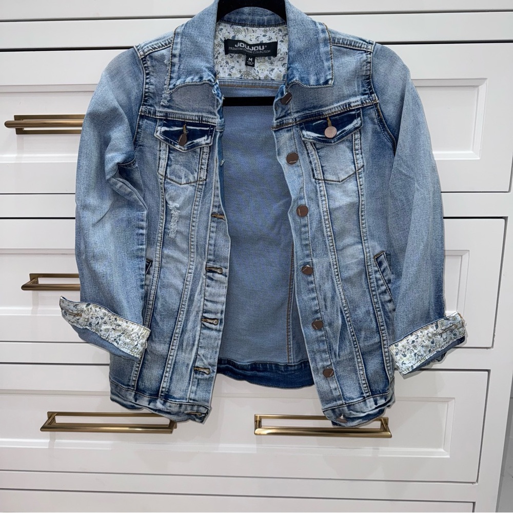 JouJou premium denim collection  Jean jacket Girls Medium